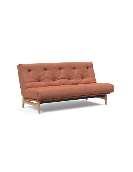 Divano letto matrimoniale regolabile inclinabile 140x200 cm Aslak - 301 Weda Rust