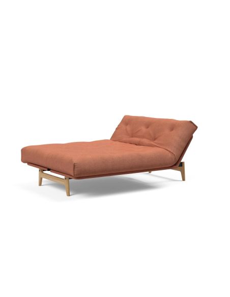 Divano letto matrimoniale regolabile inclinabile 140x200 cm Aslak - 301 Weda Rust