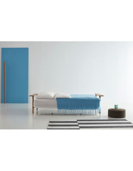 Divano letto Balder sfoderabile uso quotidiano - 539 Bouclé Beige