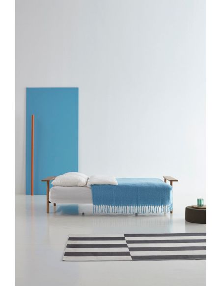 Divano letto Balder sfoderabile uso quotidiano - 539 Bouclé Beige