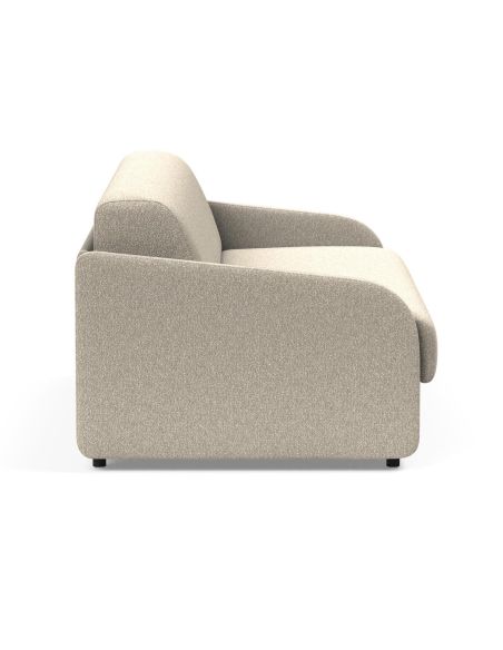 Divano letto ad una piazza e mezza meccanismo a ribalta Eivor - 539 Bouclé Beige