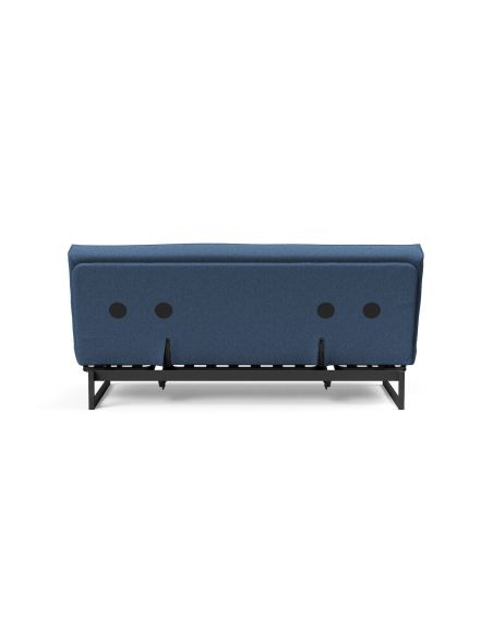 Divano letto matrimoniale sfoderabile Fraction 140 - 537 Bouclé Blue