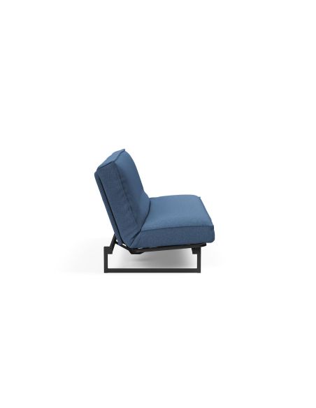 Divano letto matrimoniale sfoderabile Fraction 140 - 537 Bouclé Blue