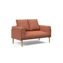 Divano letto singolo sfoderabile Rollo - 301 Weda Rust