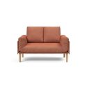 Divano letto singolo sfoderabile Rollo - 301 Weda Rust