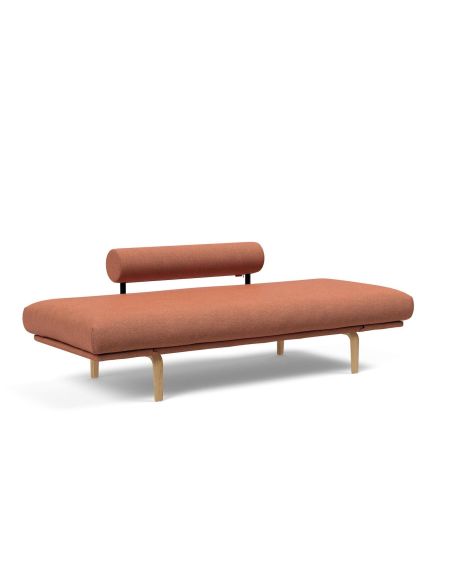 Divano letto singolo sfoderabile Rollo - 301 Weda Rust