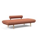 Divano letto singolo sfoderabile Rollo - 301 Weda Rust