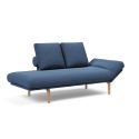 Divano letto singolo sfoderabile Rollo - 537 Bouclé Blue