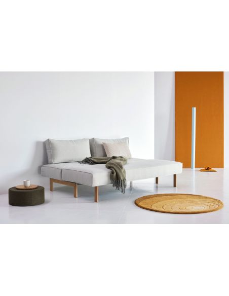 Divano letto alla francese Sly Wood - 527 Mixed Dance Natural