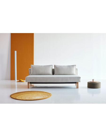 Divano letto alla francese Sly Wood - 527 Mixed Dance Natural