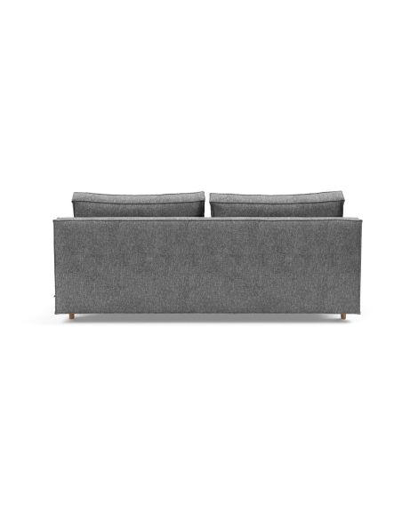 Divano letto alla francese Sly Wood - 563 Twist Charcoal