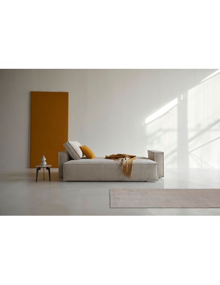 Divano letto matrimoniale Newilla - 594 Corduroy Ivory