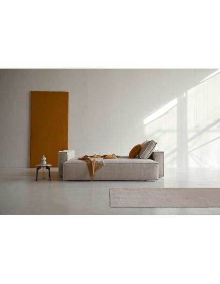 Divano letto matrimoniale Newilla - 594 Corduroy Ivory