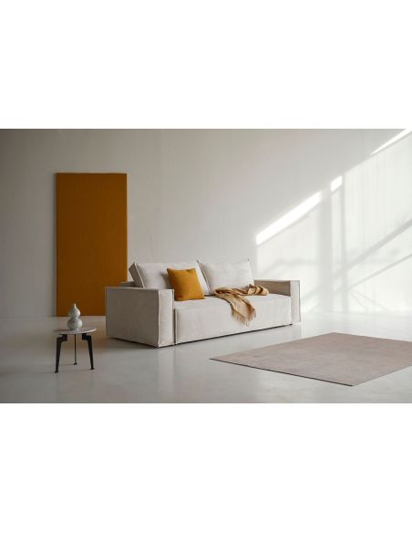 Divano letto matrimoniale Newilla - 594 Corduroy Ivory