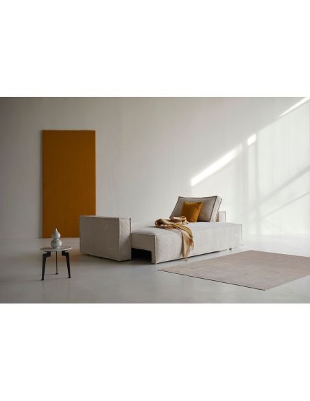 Divano letto matrimoniale Newilla - 594 Corduroy Ivory