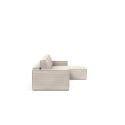 Divano letto matrimoniale Newilla - 594 Corduroy Ivory