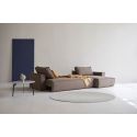 Divano letto matrimoniale Newilla - 530 Bouclé Taupe