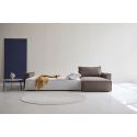 Divano letto matrimoniale Newilla - 530 Bouclé Taupe