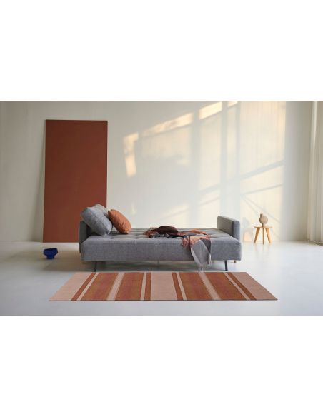 Divano letto matrimoniale in tessuto design moderno Supremax Deluxe - 563 Twist Charcoal Divano letto matrimoniale in tessuto design moderno Supremax Deluxe - 563 Twist Charcoal