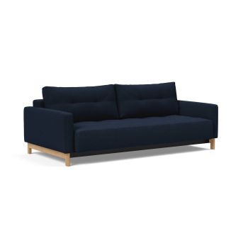 Divano letto matrimoniale in tessuto design moderno Supremax Deluxe - 563 Twist Charcoal 2