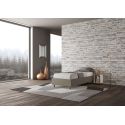 Letto singolo contenitore sommier rivestito in ecopelle Dynasty