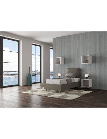 Letto singolo con contenitore Brignoles Letto singolo con contenitore Brignoles