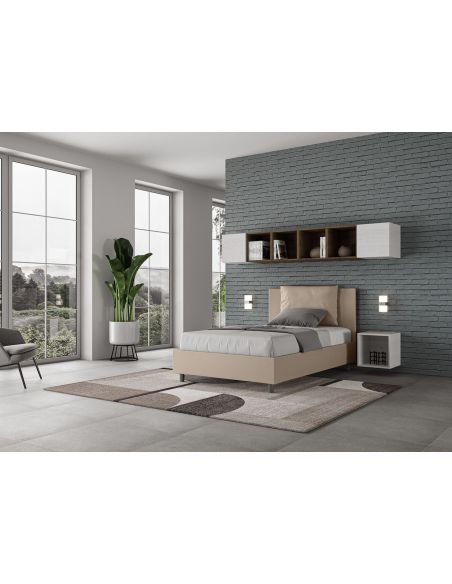 Letto con contenitore una piazza e mezza Brignoles