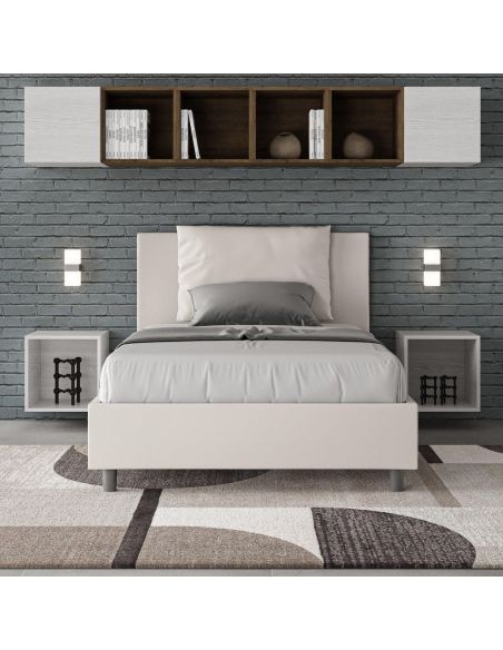 Letto con contenitore una piazza e mezza Brignoles