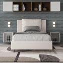 Letto con contenitore una piazza e mezza Brignoles
