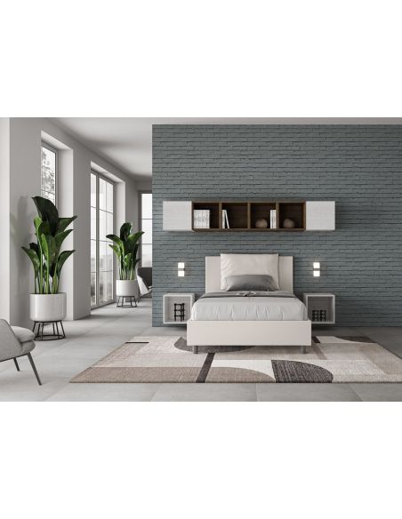 Letto con contenitore una piazza e mezza Brignoles