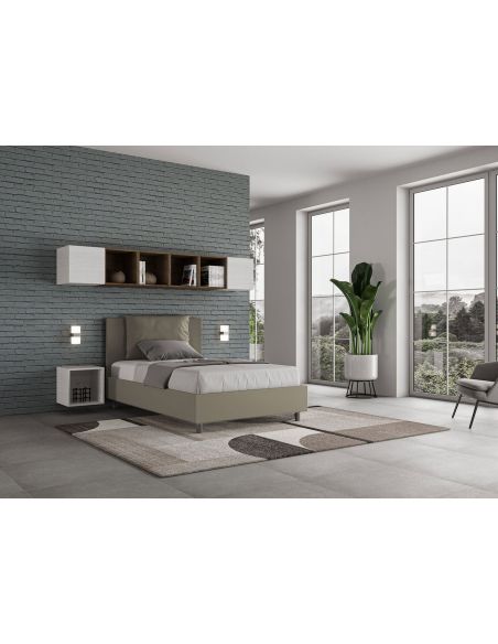 Letto con contenitore una piazza e mezza Brignoles