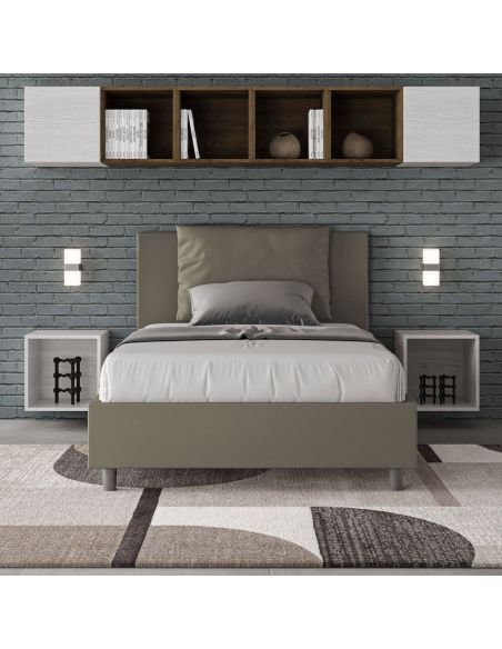 Letto con contenitore una piazza e mezza Brignoles