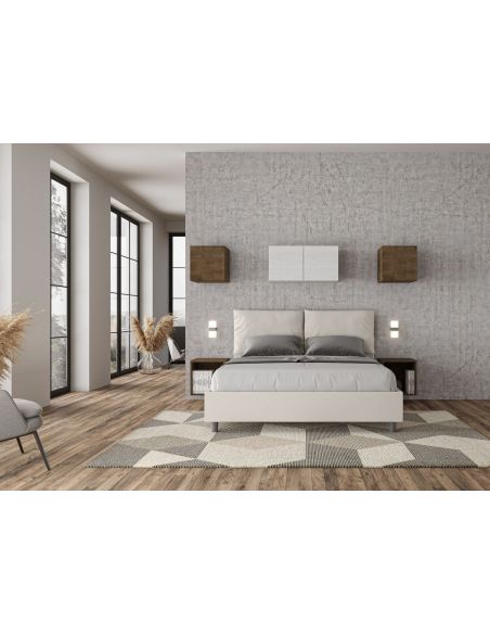 Letto matrimoniale con contenitore Brignoles