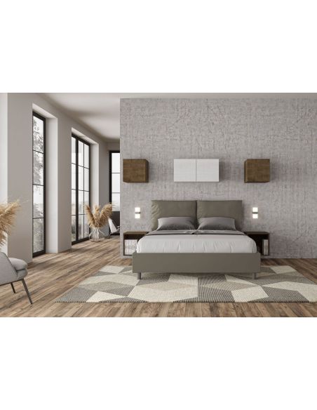 Letto matrimoniale con contenitore Brignoles