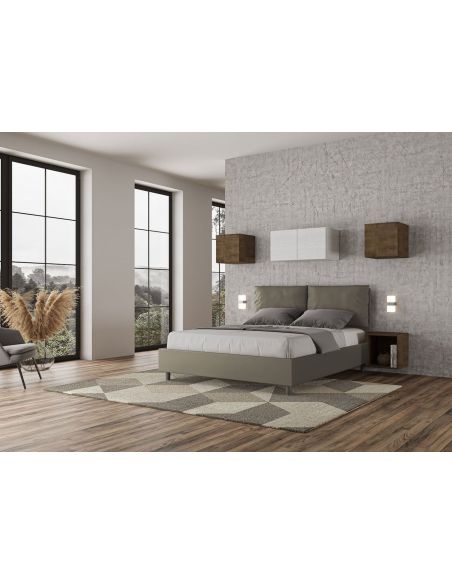 Letto matrimoniale con contenitore Brignoles Letto matrimoniale con contenitore Brignoles