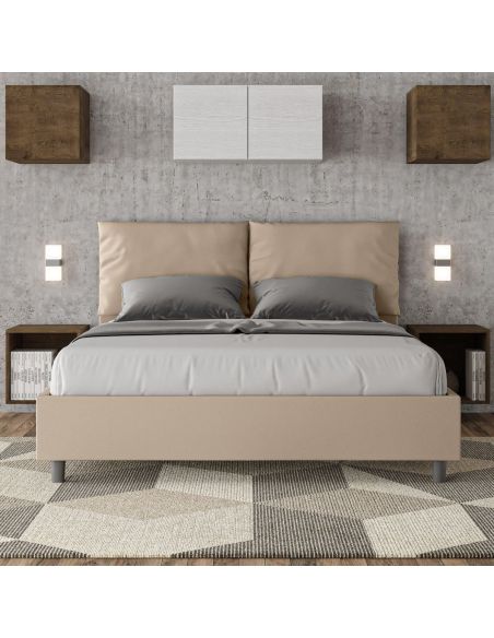 Letto matrimoniale con contenitore Brignoles