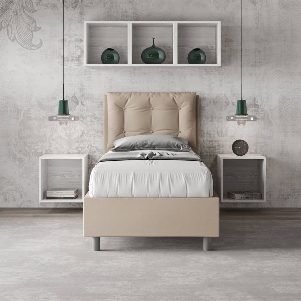 Letto singolo contenitore senza testata Dynasty Color