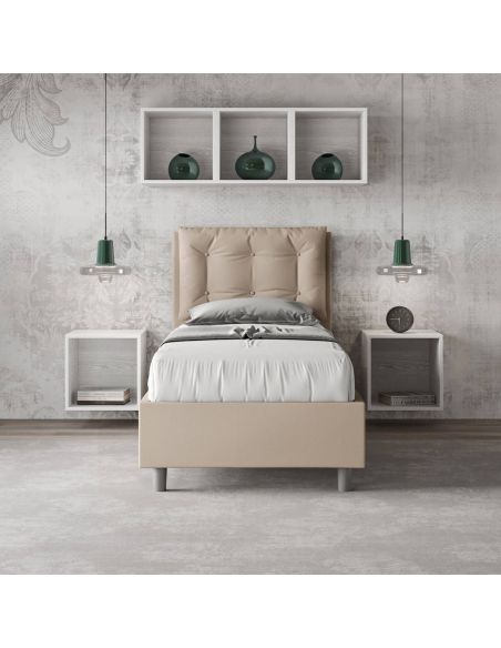 Letto singolo moderno con contenitore Martigues