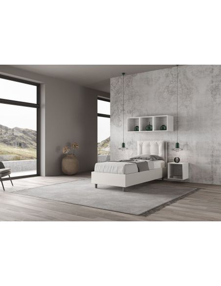 Letto singolo moderno con contenitore Martigues