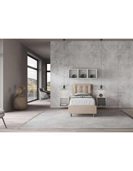 Letto singolo moderno con contenitore Martigues