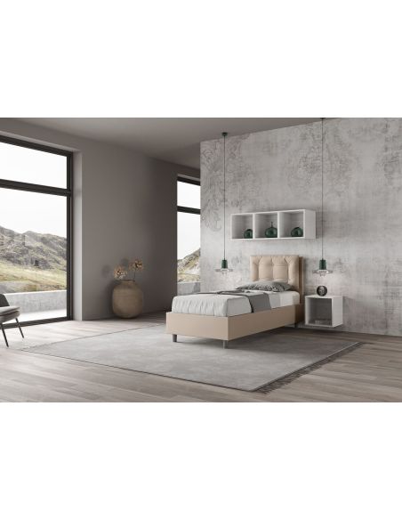 Letto singolo moderno con contenitore Martigues
