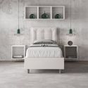 Letto singolo moderno con contenitore Martigues