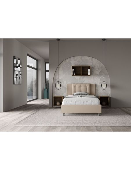 Letto ad una piazza e mezza con contenitore Martigues