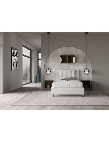 Letto ad una piazza e mezza con contenitore Martigues