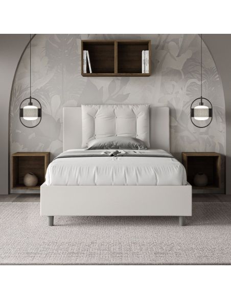 Letto ad una piazza e mezza con contenitore Martigues