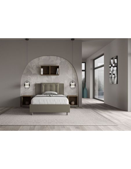 Letto ad una piazza e mezza con contenitore Martigues