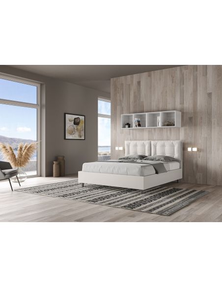 Letto contenitore matrimoniale design moderno Martigues