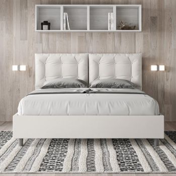 Letto contenitore matrimoniale design moderno Martigues 2