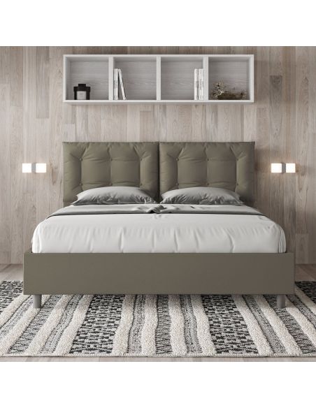 Letto contenitore matrimoniale design moderno Martigues