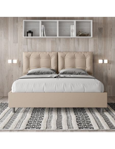 Letto contenitore matrimoniale design moderno Martigues